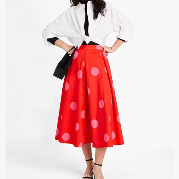 kate spade Dresses & Skirts - Kate Spade Giant Dot Faille skirt